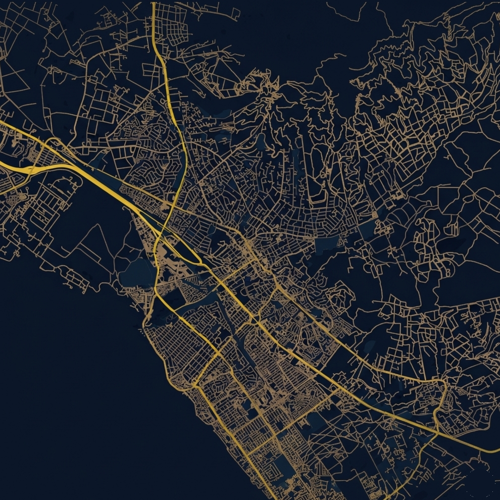Somerset West Location Map